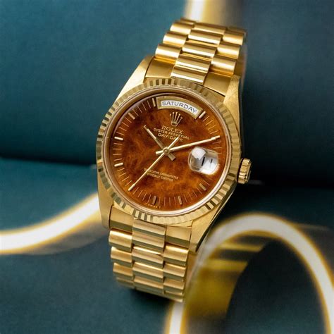 rolex 18238 wood dial|Rolex 18238 production years.